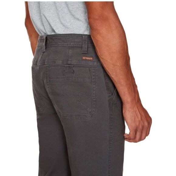 LEGENDARY OUTFITTERS Pants Men's Canvas 36X29 Gray Straight Leg Stretch NWT - Picture 3 of 9